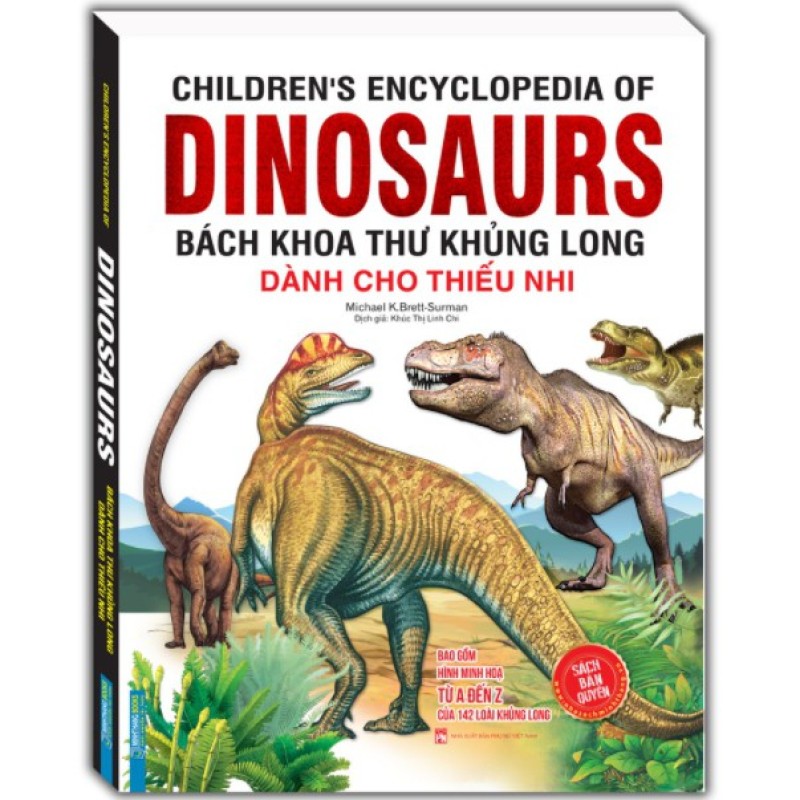 Sách - Bách khoa thư khủng long dành cho thiếu nhi (bìa mềm)