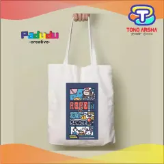 Totebag  Vintage Roro spac Resleting Tas Tote Bag Wanita Padudushop