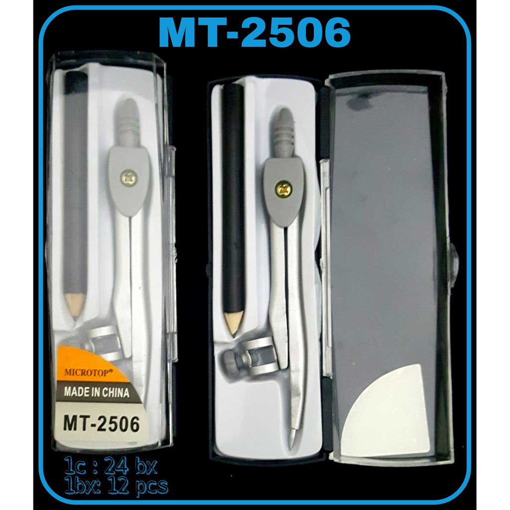SOS Jangka MICROTOP MT-2506 / Jangka Sekolah / Math Set