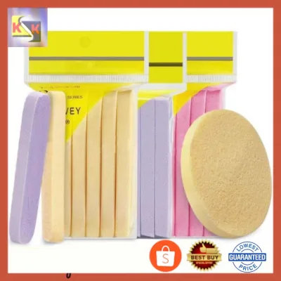 12PCS/Set Cosmetic Puff Compressed Cleaning Sponge Facial Clean Washing Pad Remove Makeup Skin Care Tool Cleansing Puff