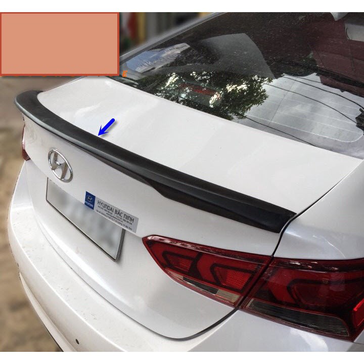 Đuôi Gió Thể Thao Xe Hyundai Accent 2018 2019 2020 2021 Hàng Mộc- tặng keo dính chuyên dụng giúp chiếc xe trở nên khỏe khoắn, thể thao và hiện đại hơn