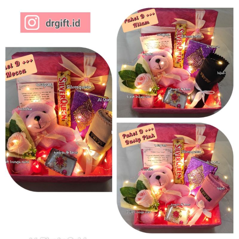 Kado Ulang Tahun Cewek Hampers Hijab Hadiah Pacar Anniversarry