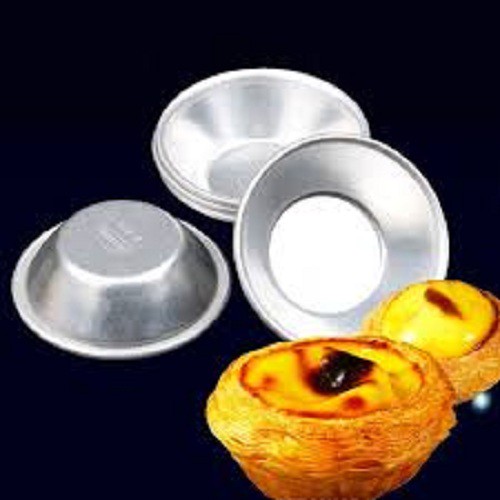 Khuôn bánh tart tròn B13: KT 8 x 4.6 x 2.5cm