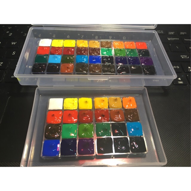 Màu Maries Chiết 24, 36 màu 0,5ml - Hộp Nhựa