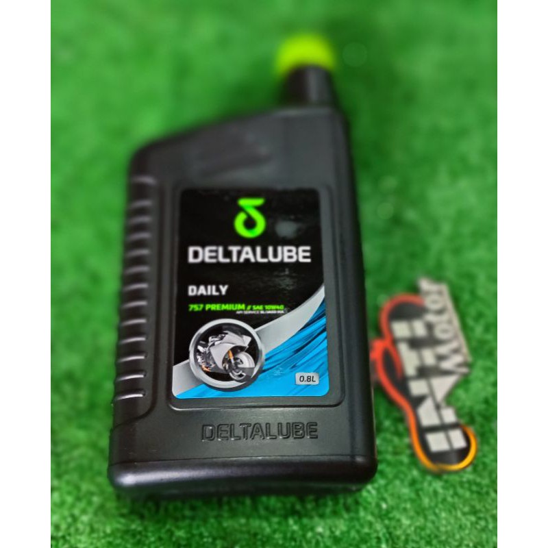 Oli Motor BEBEK Deltalube ORIGINAL ASLI Oil Motorcycle daily 0.8L 800ml 757 PREMIUM 800 ml Deltalub