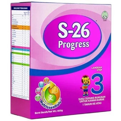 S26 Progress Step 3 Milk Powder 1-3 Years 600g