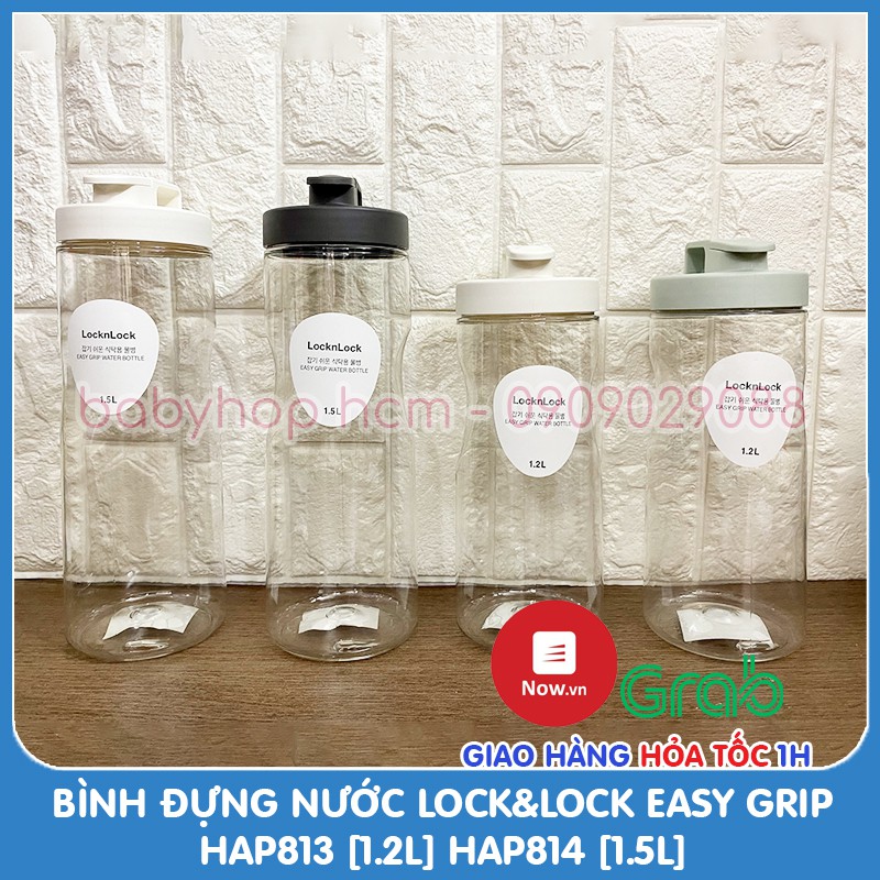 Bình đựng nước lock&lock easy grip hap813 hap814