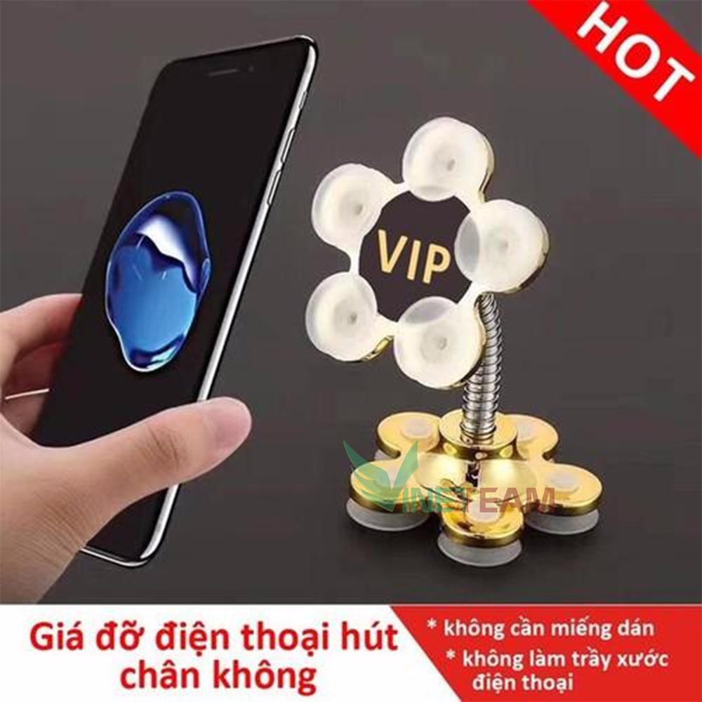 Giá Đỡ điện thoại hình cánh hoa siêu dính
