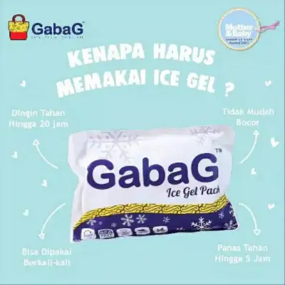 BKA GabaG ICE GEL PACK , Pendingin Asi , Dry ice GabaG