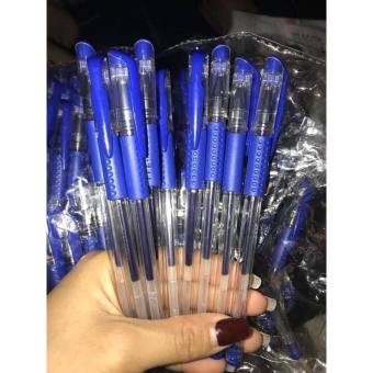 Bút Bi Mực Nước Màu Xanh, Đen