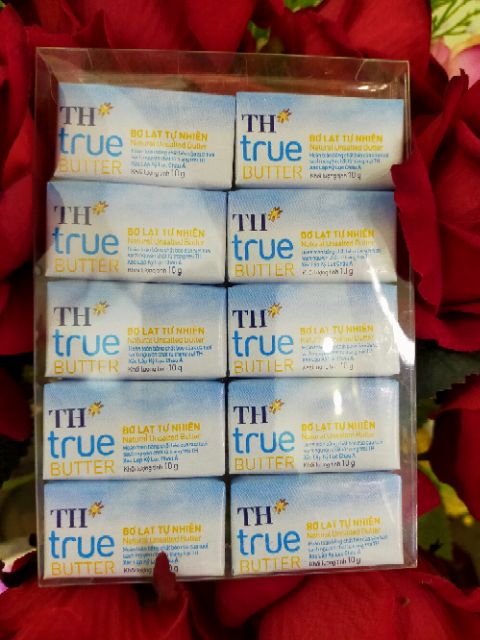 Bơ lạt th true milk vỉ 10 hộp mỗi hộp 10g