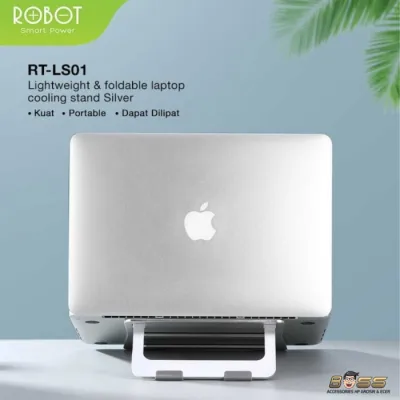 ROBOT RT-LS01 Lightweight & Foldable Laptop Cooling Stand Silver