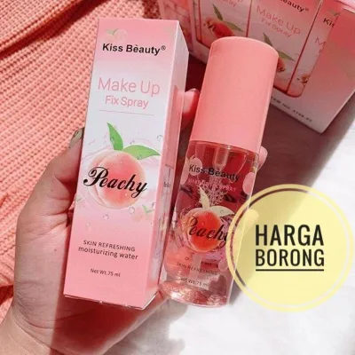 【Borong】🍑 Kiss Beauty Make Up Fix Spray 75ml