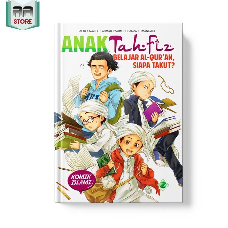 Buku Komik Anak Islami - Anak Tahfiz Belajar Al-aquran Siapa Takut