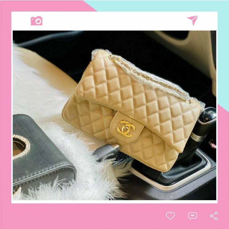 Túi đeo nữ classic da nhám chất da cực thích