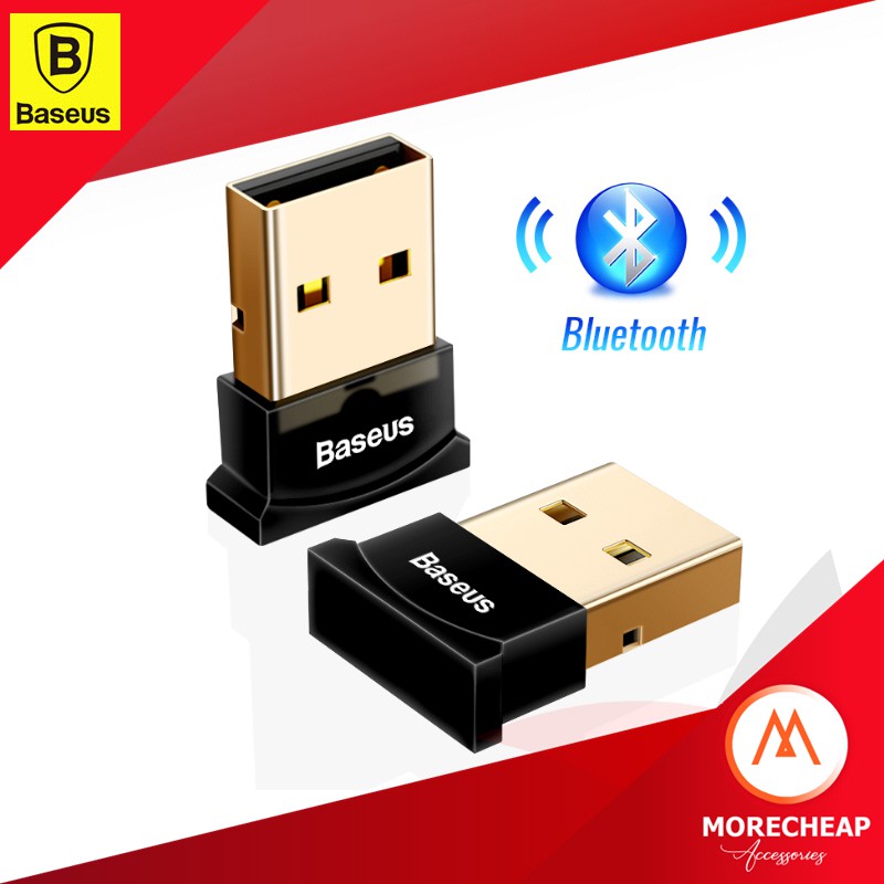 ?ถูก/แท้?baseus ตัวรับ/ตัวส่ง สัญญาณ Bluetooth 4.0 จากคอมพิวเตอร์ Notebook Ps4 Bluetooth 4.0 Adapter Usb. 