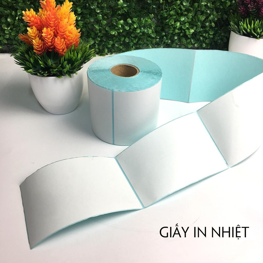 Giấy in mã vạch nhãn tem khổ 100x150 mm