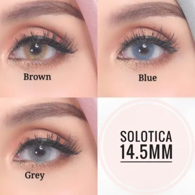 【BORONG】 Solotica 14.5mm Soft Lens (No power) *1pair
