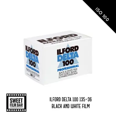 [135bw] ILFORD DELTA 100 135-36 BLACK AND WHITE FILM