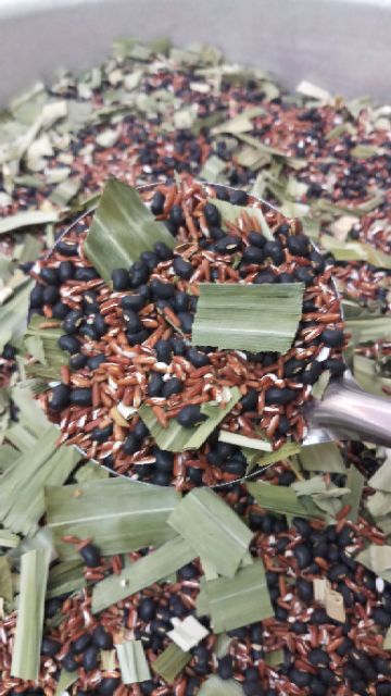500g trà đậu đen gạo lứt lá dứa