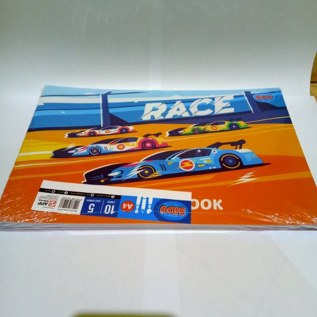 SATU PACK ( 5 BUKU ) BUKU GAMBAR A4 SIDU BUKU GAMBAR A4 SINAR DUNIA
