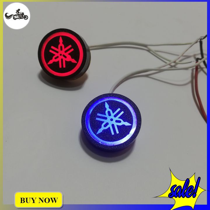 Logo xe ya LED nhỏ đường kính 1.5cm cho exciter lắp đặt dễ dàng không cần chế
