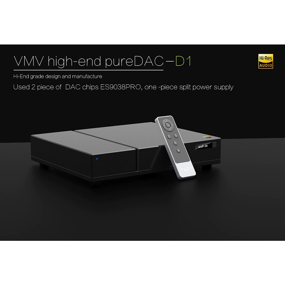 [-ประกันศูนย์ไทย-] SMSL VMV D1 DAC ตั้งโต๊ะ ระดับ Hign-end ของแท้ ราคา  49,990 บาท*ส่งฟรี