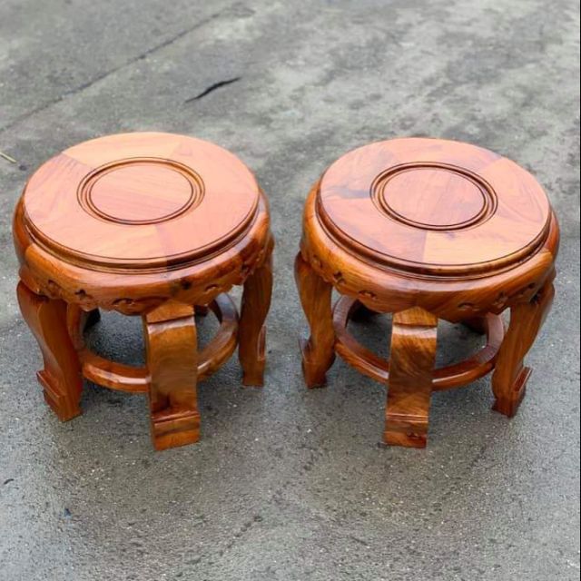 Đôn gỗ hương cao 30cm (1 cái)