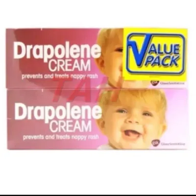 [Twin Pack] Drapolene Cream Prevents & Treats Nappy Rash (2 x 55g)