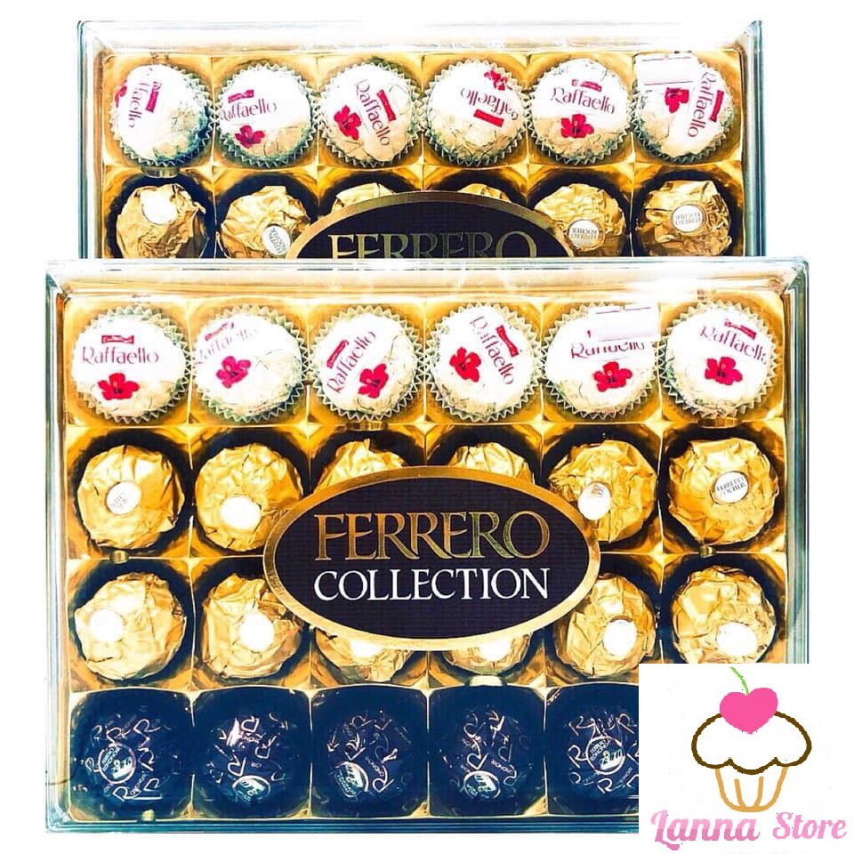 [Tự Chọn] Sô cô la Ferrero 3 vị 15 viên / 24 viên / 30 viên bộ sưu tập đặc biệt của hãng - Đức.