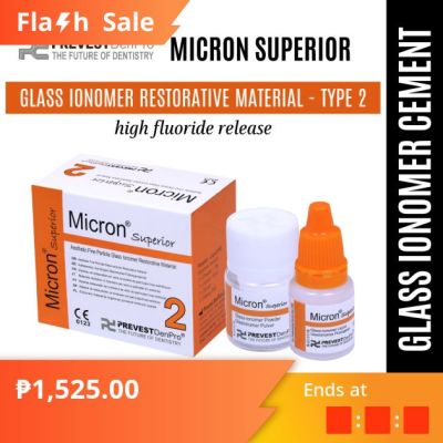 Prevest Denpro Micron Superior A Radiopaque Glass Ionomer Cement