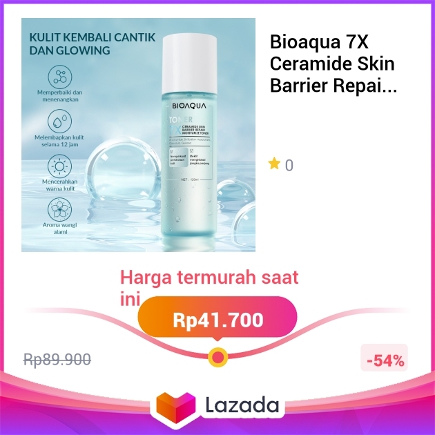 Bioaqua X Ceramide Skin Barrier Repair Moisturize Toner Ml