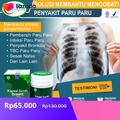Obat Paru Paru Paling Ampuh Asma Tbc Radang Paru Paru Nyeri Dada Sesak ...