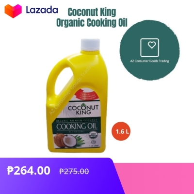 AZ Consumer Coconut King Organic Coconut Cooking Oil | 1.6L