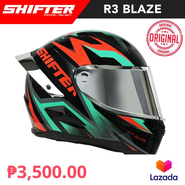 Shifter R3 Blaze Single Visor Helmet