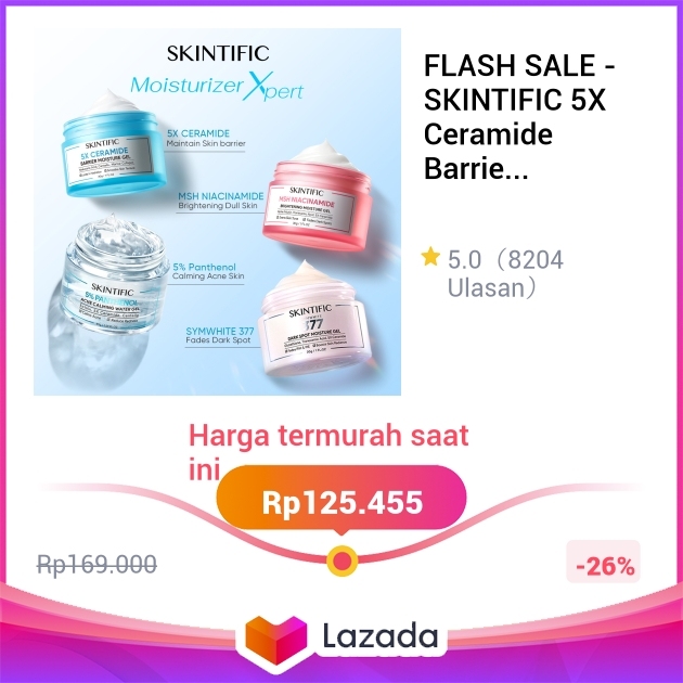 FLASH SALE - SKINTIFIC 5X Ceramide Barrier Moisture Gel 30G/80g