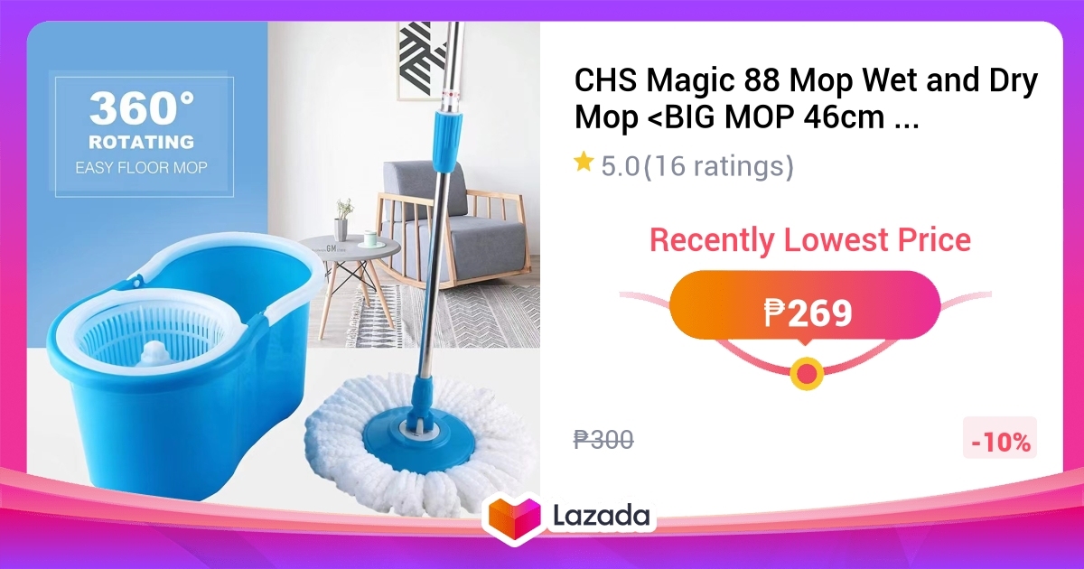 Magic 88 CHS Magic 88 Mop Wet and Dry Mop