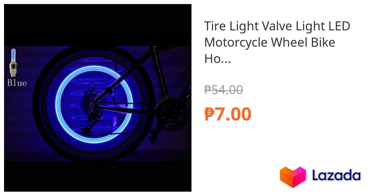 Tire Light Valve Light LED Motorcycle Wheel Bike Hot Wheel Tire Car