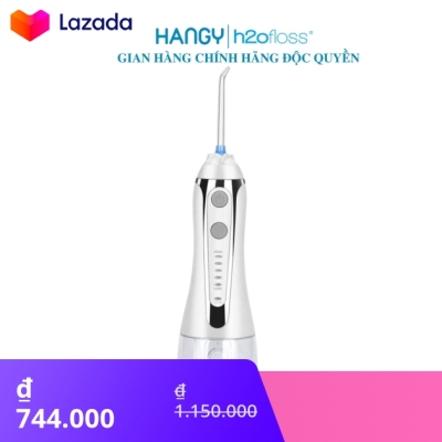 Máy tăm nước H2ofloss HF-2 vệ sinh răng miệng nhập khẩu HANGY. Tặng kèm ...