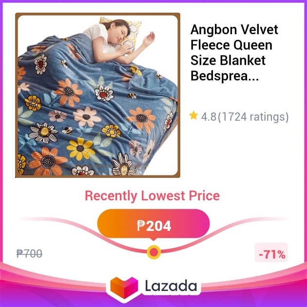 angbon-velvet-fleece-queen-size-blanket-bedspread-soft-printed-flannel