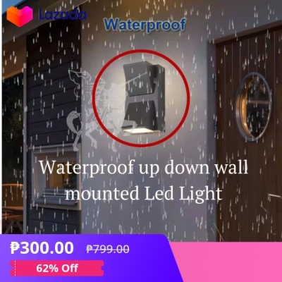 LED Outdoor Waterproof Mount Up Down Wall Mounted Light