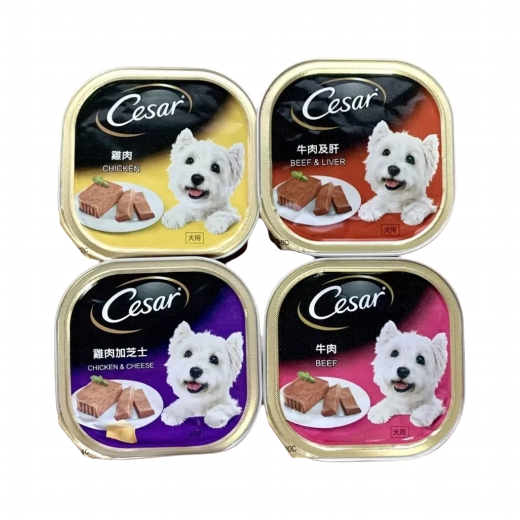 Cesar Dog Wet Food Loaf in Sauce Nutritious Balanced Diet for Healthy Dogs ราคา 850 บาท*ส่งฟรี