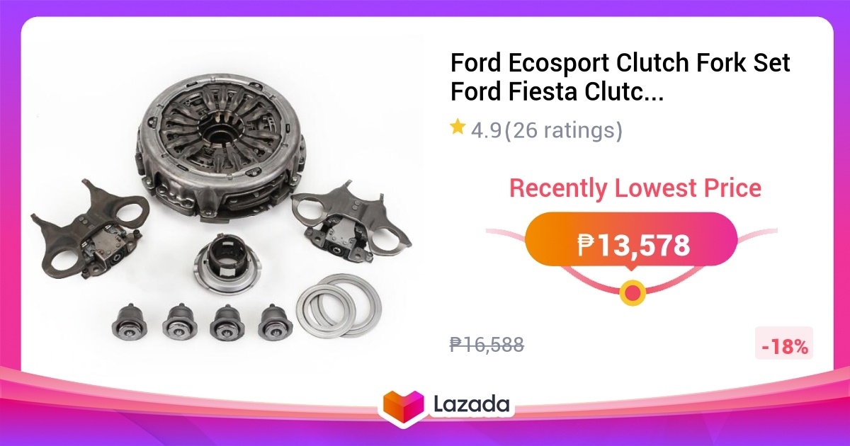 Ford Ecosport Clutch Fork Set Ford Fiesta Clutch Fork Set with Release