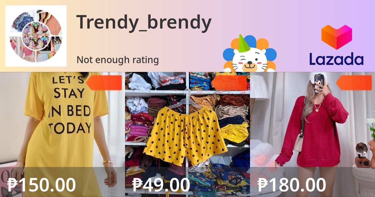 Trendy_brendy | Lazada Philippines