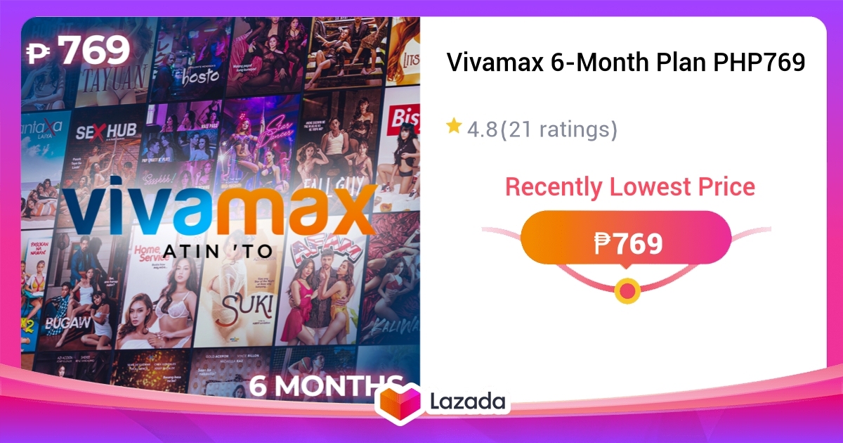 Vivamax 6-Month Plan PHP769