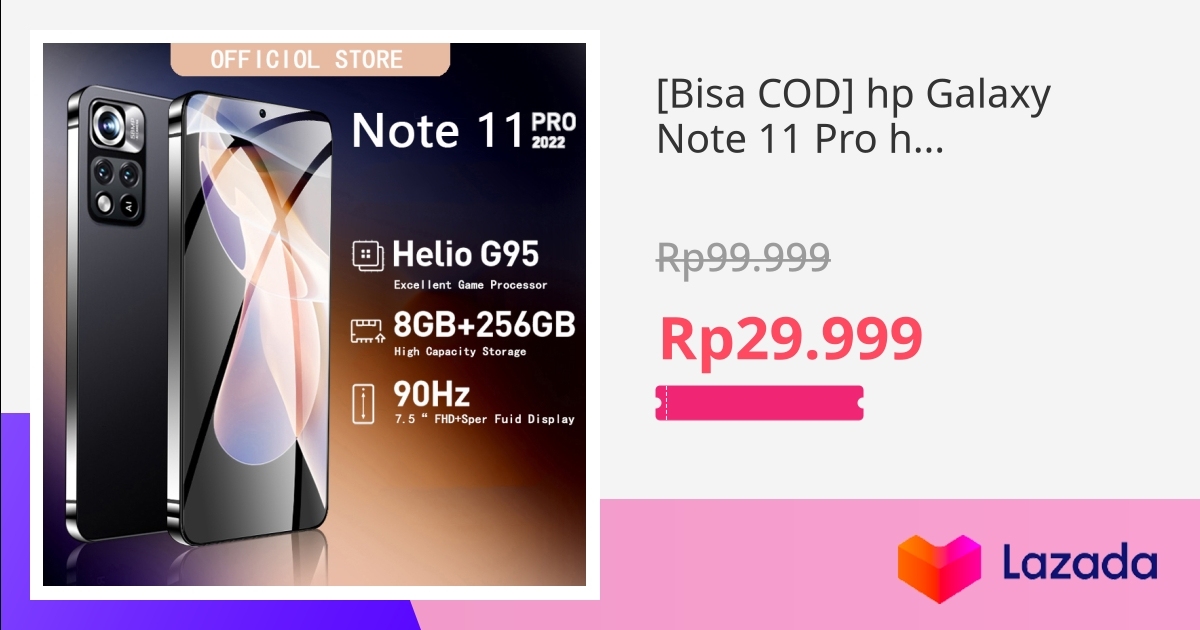 Bisa Cod Hp Galaxy Note 11 Pro Hp Murah Asli Cuci Gudang 75inci Hp