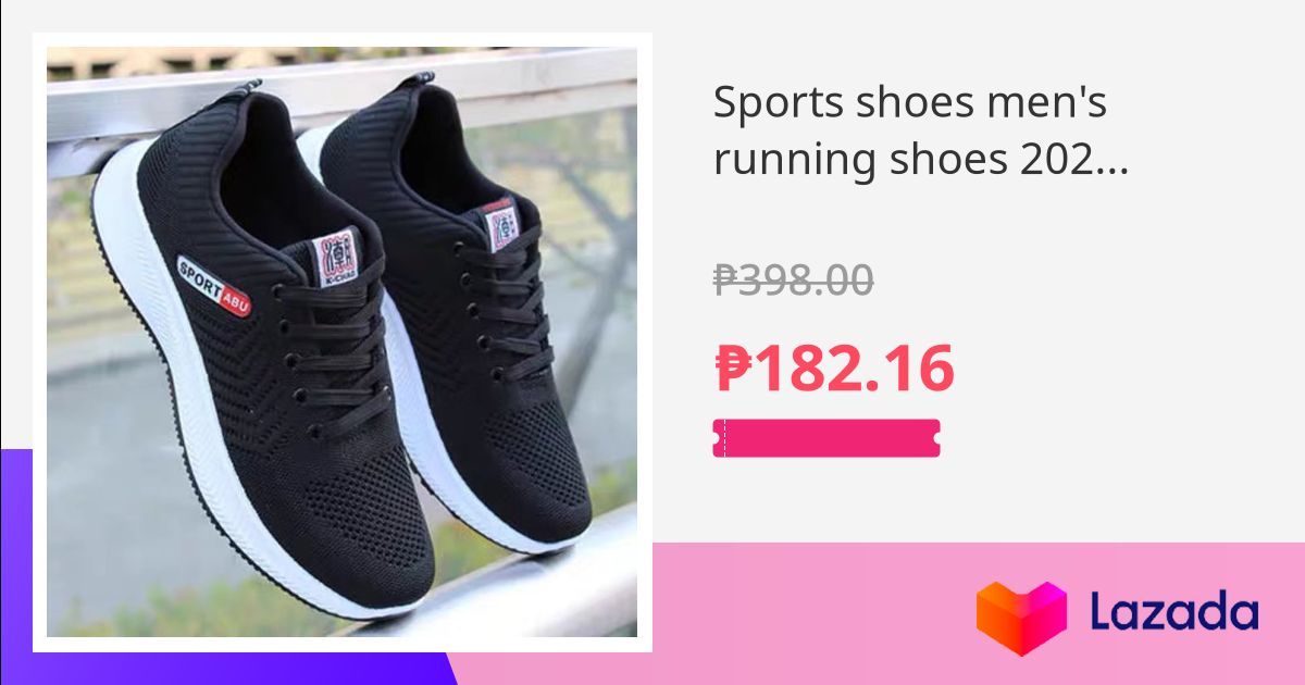 Sports shoes men's running shoes 2021 new leisure travel breathable