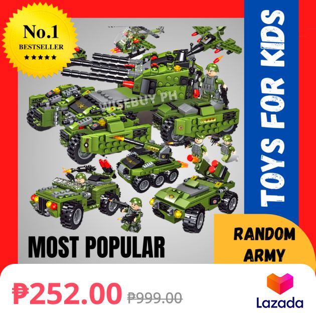 [Wisebuy] AMAZINGLY Random Building Blocks DIY Creative Bricks Bulk ...