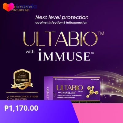 Ultabio with Immuse Lactococcus lactis strain Plasma Postbiotic ...