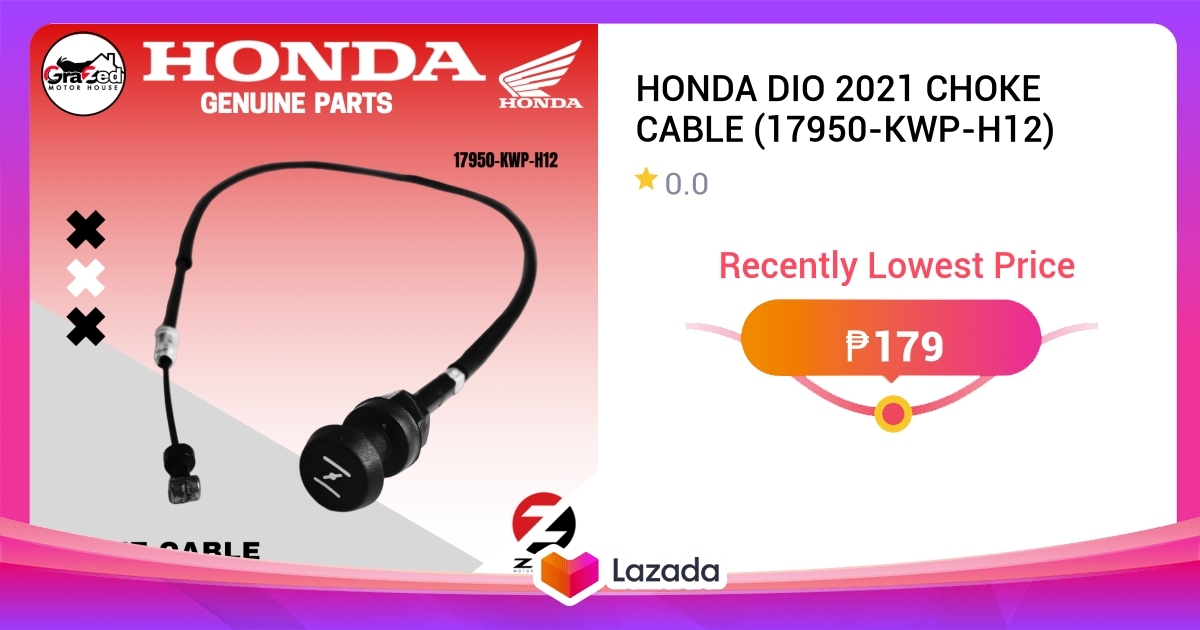 HONDA DIO 2021 CHOKE CABLE (17950KWPH12)